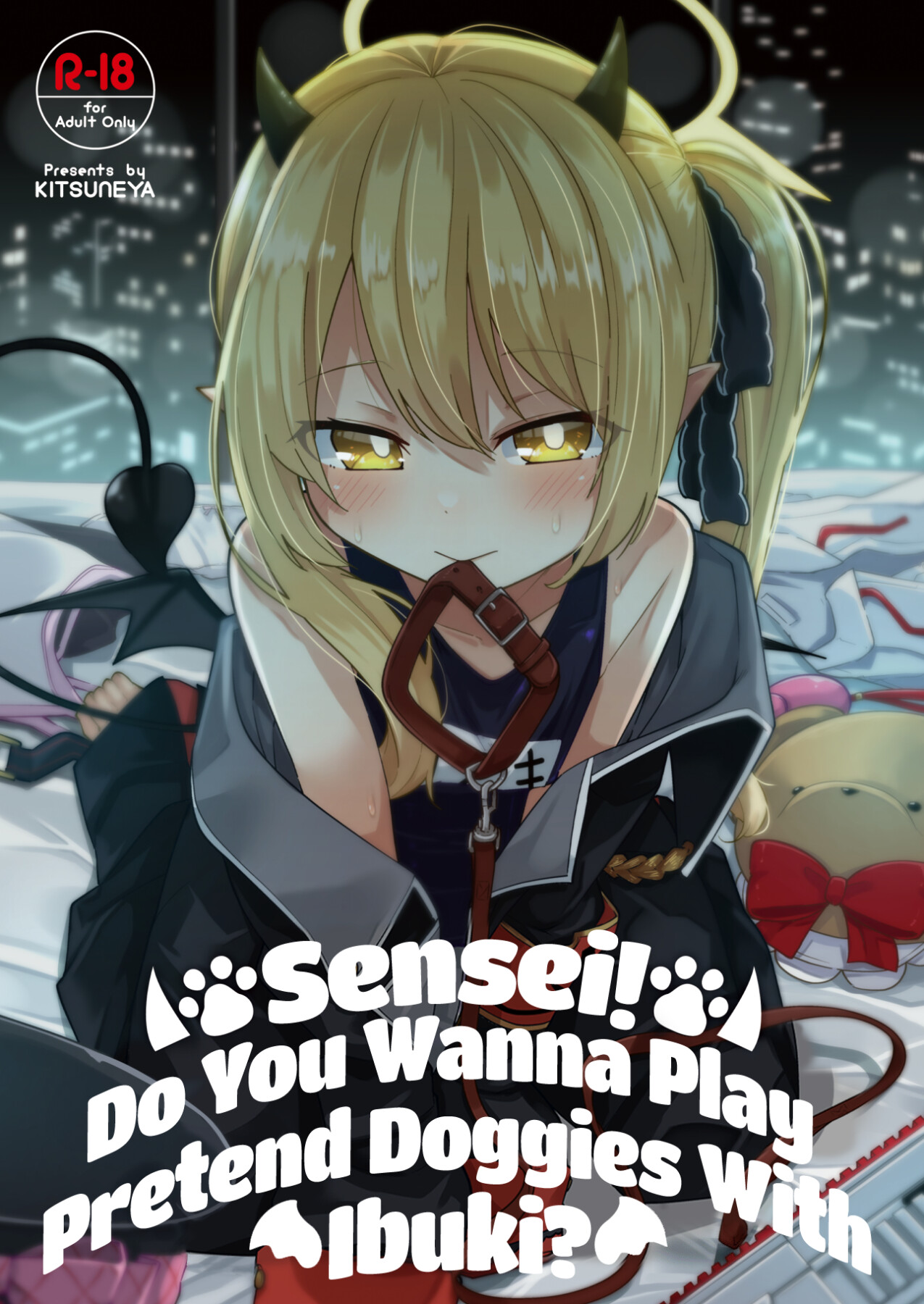 Hentai Manga Comic-Sensei! Do You Wanna Play Pretend Doggies With Ibuki?-Read-1